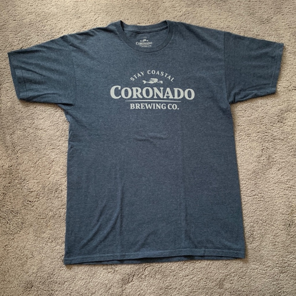Coronado Brewing T shirt, size L